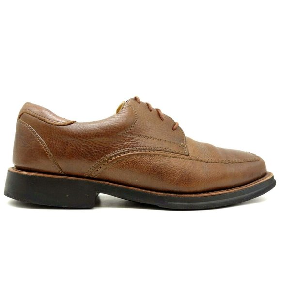 Clarks Travel Soft Brown Leather Lace Up Casual Oxfords Shoes Men\'s 11 M main image 10